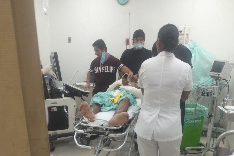 Lucha por salvar su vida motociclista balaceado en calles de CSL - Las ...