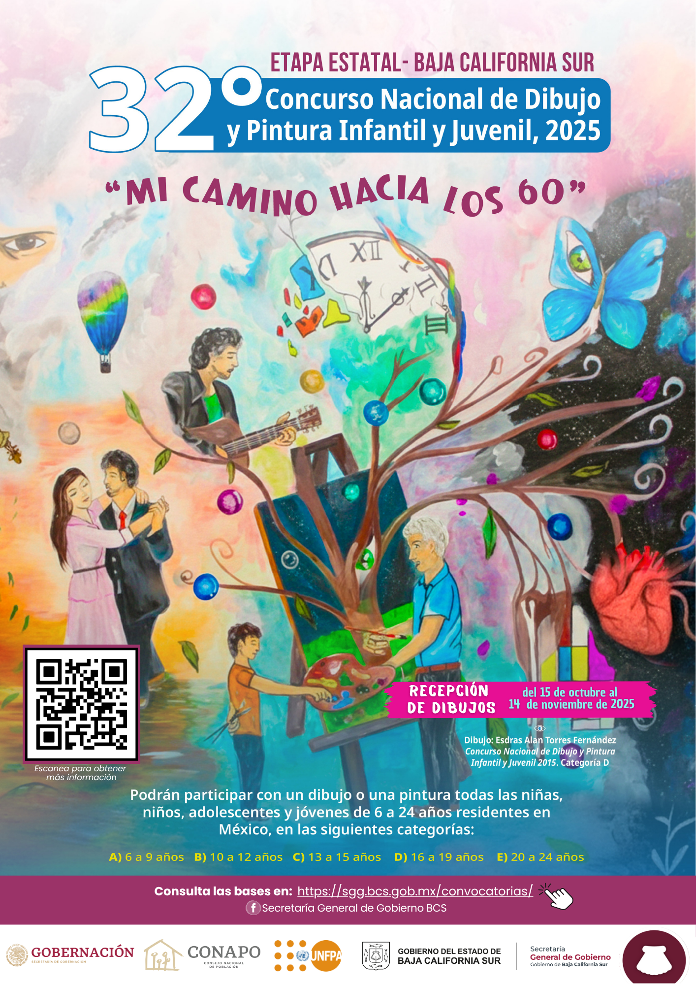 Gobierno de BCS invita a participar en el Concurso Nacional de Dibujo y ...