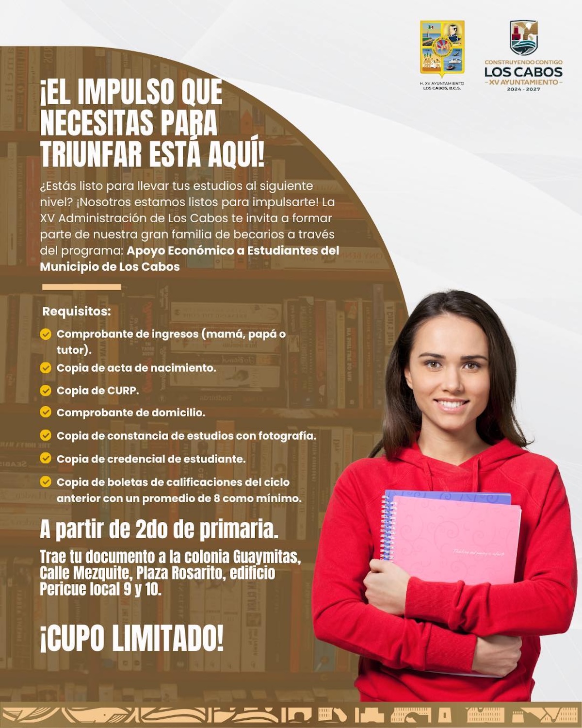 Invitan al programa “Apoyo Económico a Estudiantes del Municipio de Los ...